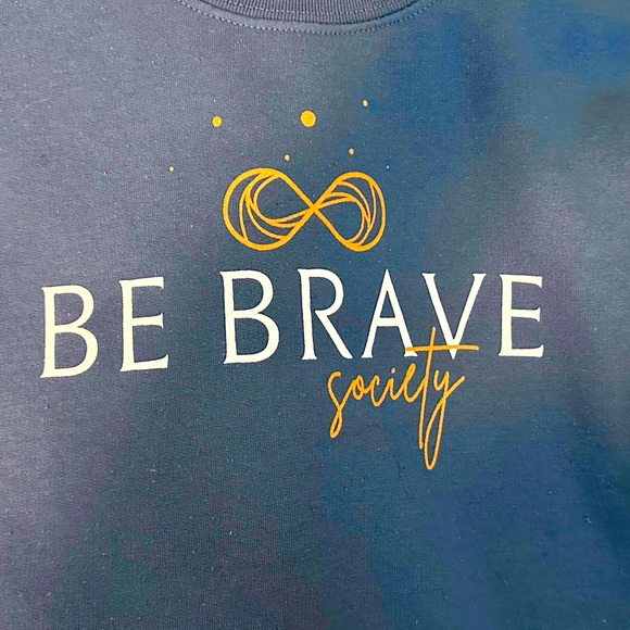 Bravenly Be Brave sweatshirt, excellent condition. Pet free and smoke free home - Picture 3 of 3